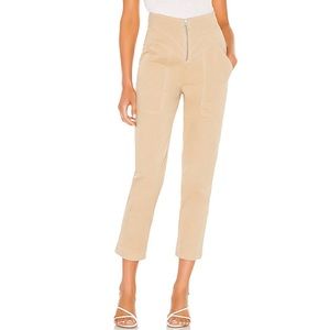 Revolve Tularosa High Waisted Khaki pants